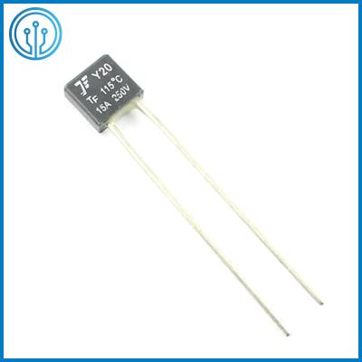 China Non Resettable 15A 250V 120C Micro Thermal Cutoff Fuse For Electric Kettle for sale