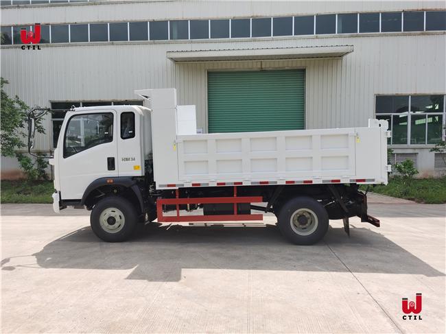 small tip truck