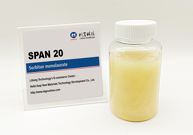 Span 20 Sorbitan monolaurate CAS No.1338-39-2 Surfactant