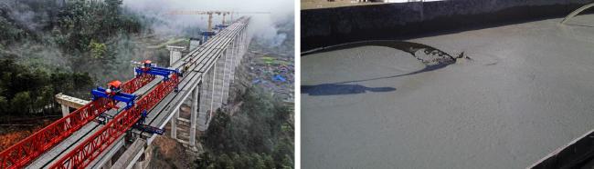 Construction industry defoamer performance demonstration