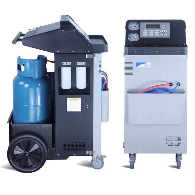 China 3.6CFM Bus Air Conditioning Recovery Machine AC Recharge Equipment 750mL for sale