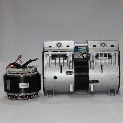 China 280w Portable Oilless Air Compressor Clean Air Source Vacuum Pump Oil Less 60Hz for sale
