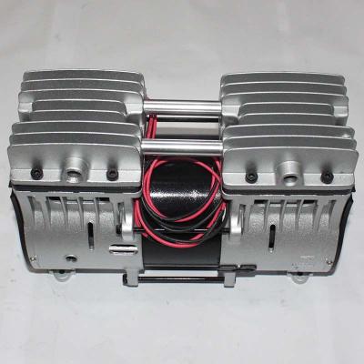 China 520W Oilless Vacuum Pump Clean Air Source Oil Less Piston Compressor 110V 60Hz for sale