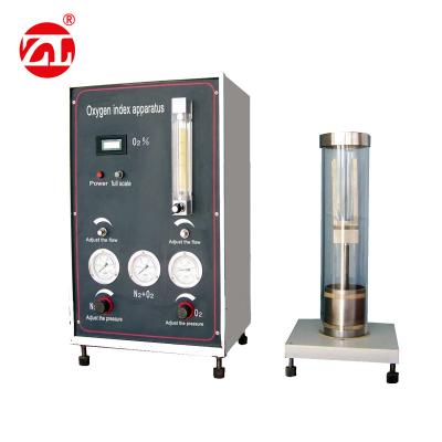China 220V 50hz Limited Oxygen Index Tester Burning Materials Performance Test Available GB2406 for sale