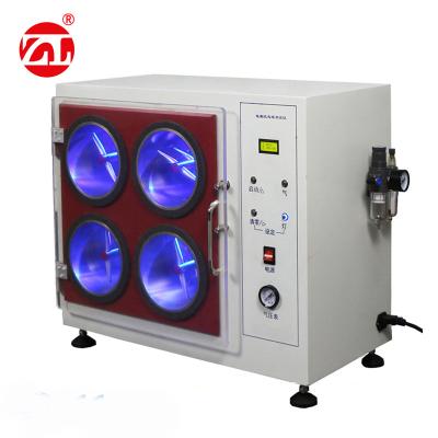 China Fabric Shuffle Pilling Textile Testing Machine With Two Box Type 220V 50hz for sale