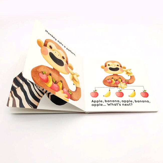 children animal find book printing