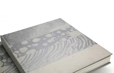 China Thick Hardcover Sliver Stamping Picture Album Book Printing for sale