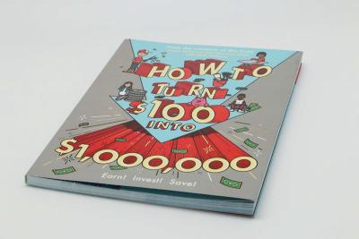 China Servicio de impresión ULTRAVIOLETA del libro del punto a todo color Softcover financiero del bestseller CMYK en venta