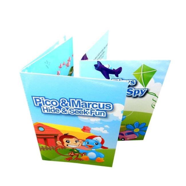 Kid flap book printing