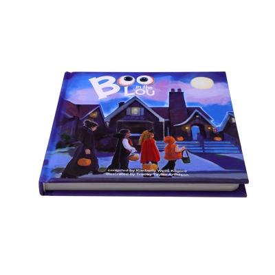 China Livro de capa dura da laminação do resíduo metálico que imprime a impressão do livro de crianças 3D à venda