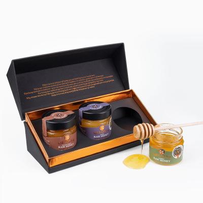 Китай Изготовленная на заказ печатая коробка щитка упаковывая для набора гребня бутылки 3pcs пчелы меда продается