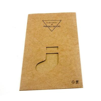 Китай Подарочная коробка носков OEM коробки бумаги Брауна Kraft упаковывая продается