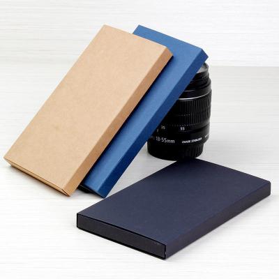 China Slidable Small Kraft Paper Boxes For IPhone Android Mobile Phone Case for sale