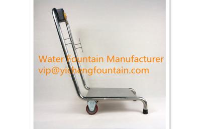 China Swimming Pool Kits Fully SS Material Two Wheels Trolley For Carrying Sand Filter for sale