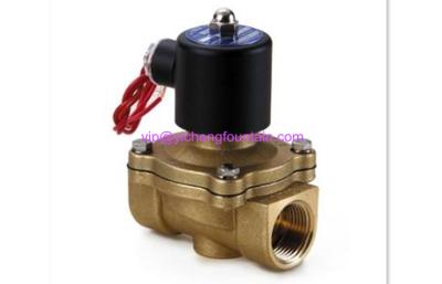 China Two Ways Connection Solenoid Valve Water Fountain Fittings Underwater Type Brass / SS for sale
