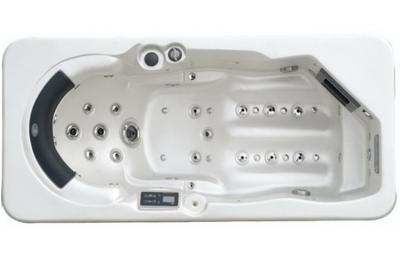 China Single Person whirlpool Spa swimming pool hot tub massage equipment for sale