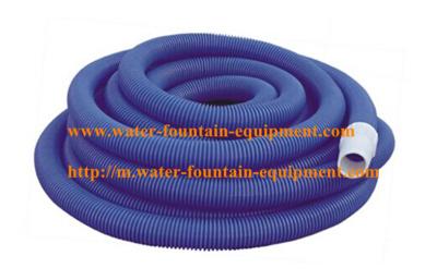 China PE Swimming Pool Cleaning Equipment Flexible Floatable Vacuum Hoses With UV Protection for sale