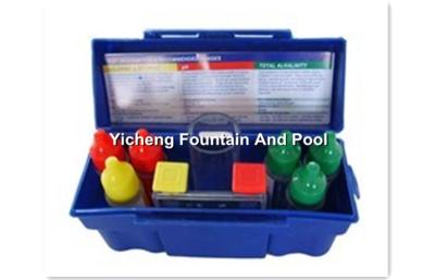 China 6 Bottles Swimming Pool Cleaning Products Test Kit For Estimating Acid for sale