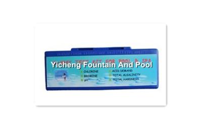 China 6 Solution Ways Swimming Pool Cleaning Systems Test Kit Total Hardness for sale