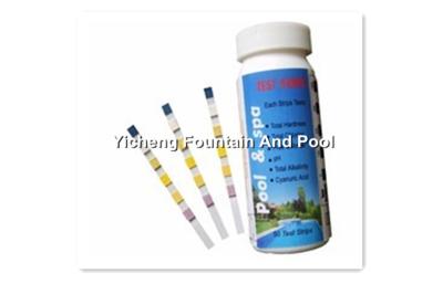 China 6-In-1 Swimming Pool Cleaning Equipment Water Test Strips 50 Strips Each Bottle for sale