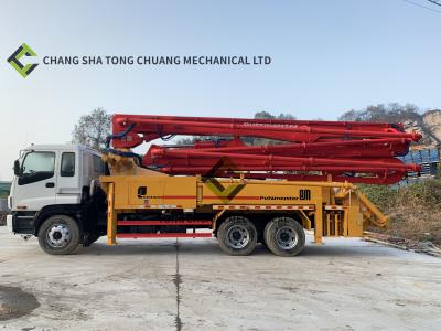 中国 In 2009 Re Manufactured Used Concrete Pump Truck Putzmeister 36 Meter 販売のため