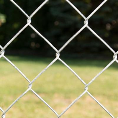 China Galvanized chain link fence panels/Cyclone Fence,2.4mx10mx50x50mmx2.5mm for sale