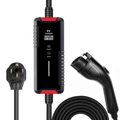 China AC 16A Portable EV Car Charger 3.5kw Type 2 EV Charging Station for Electric Vehicle for sale