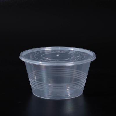 China Clear White Black Disposable Plastic Bowl Dishwasher Safe Non Slip for sale
