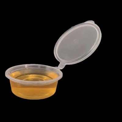 China Sauce 2.5oz Food Disposable Container OEM ODM Round for sale