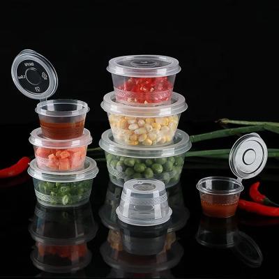 China 2oz Food Disposable Container Leakproof 1oz 1.5oz 4oz Sauce for sale