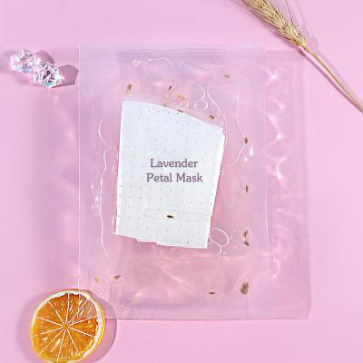 China OEM Private Label Hydrating Sheet Mask Brightening Skin Petals Facial Mask GMPC for sale