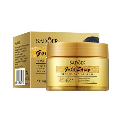 China Cruelty Free 24K Gold Facial Mask For Flawless And Moisturizes Skin for sale