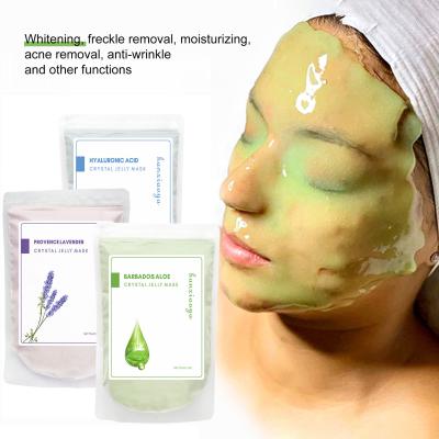 China Professional Peel Off Hydro Face Mask Powder Leaves Skin Soft Revitalized 100g for sale