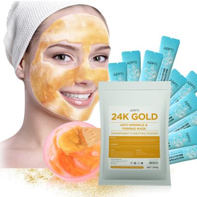 China SPA Whitening Jelly Mask Anti Aging Hydrating Petals Face Mask Powder for sale