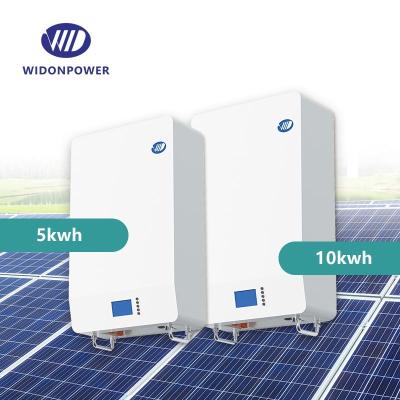 China 48V 200Ah Wall Mounted Battery Storage 10Kwh Solar Lithium Storage Battery for sale