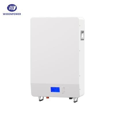 China Wall Mounted Home Energy Storage Battery 6000 Cycles 5kwh Solar Battery for sale