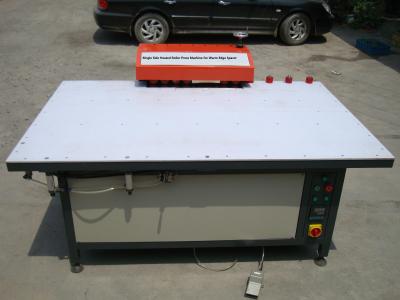 China Well Insulating Glass Heated Roller Press , Single Side Hot Press Machine for sale