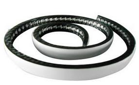 China Weatherproof White Black Warm Edge Spacer Insulating Glass Sealing Strip for sale