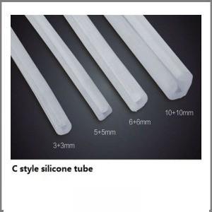 Chine Silicone de style de C de tube électronique pour plier le verre feuilleté incurvé à vendre