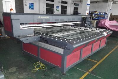 China Large Inkjet UV Flatbed Printer, Wide Format Commercial Printers Max.100MM Print Height for sale