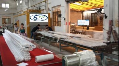China Aluminum Profile Wood Texture Sublimation Heat Press Machine 6.5m Length for sale