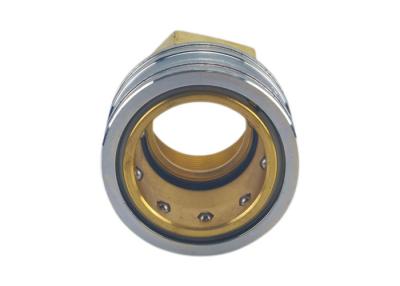 China 1-1/4'' Brass Non Valved Series Straight Through Coupler for sale