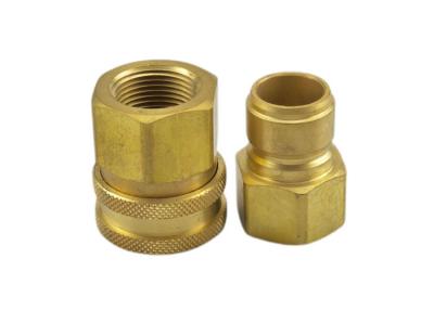 China Water Pipe System 1-1/2'' Brass Straight Coupling for sale