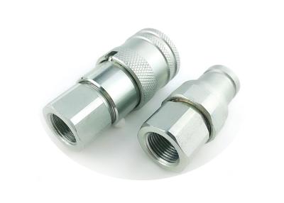 China Stainless Steel High Pressure Quick Coupler Flat Face Hydraulic Quick Coupling for sale