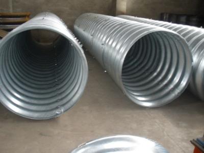 Chine Le nouveau tuyau d'acier de matériaux, tuyau d'acier ondulé s'est appliqué à la construction de route à vendre