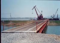中国 Q345B-Q460Cの一時的なベイリー橋の単純構造 販売のため