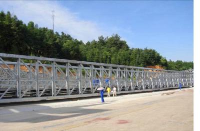 China Cable Stayed Assembly Steel Frame Bridge with Steel Deck Roadway for sale