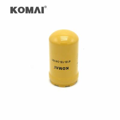 China Hydraulic Oil Filter 418-18-34161 For Komatsu Loader WA150-5 418-18-34160 418-18-34161 for sale