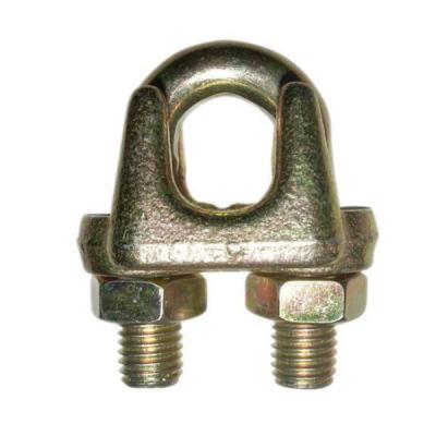 China Type A Malleable Drop Forged Cable Clamps For Lifting 6mm To 50mm for sale