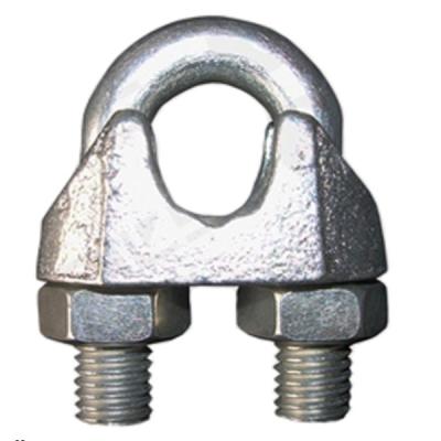 China US Type Galv Malleable Cable Clamps Rope Clipe 0.68kg/Pc for sale
